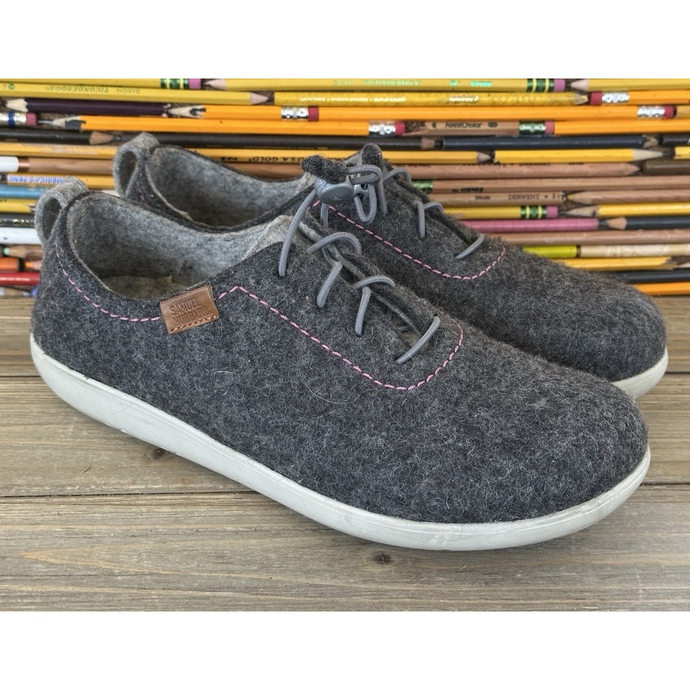 Samuel Hubbard Wool Felt Sneakers Comfort Travel Old Money Women's 9 M